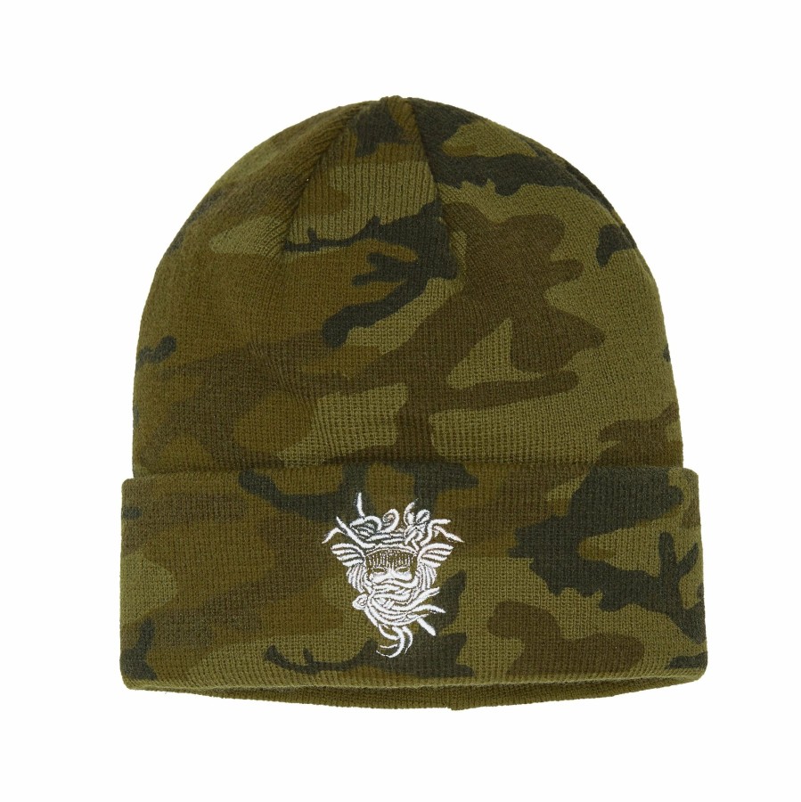 Accessories Crooks & Castles | Medusa Beanie Camo ~ Crokewear